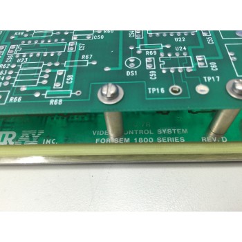 AMRAY 91217-1 Video Control System PCB w/ Sub 800-2219D 91164-1 Video Enhancement PCB